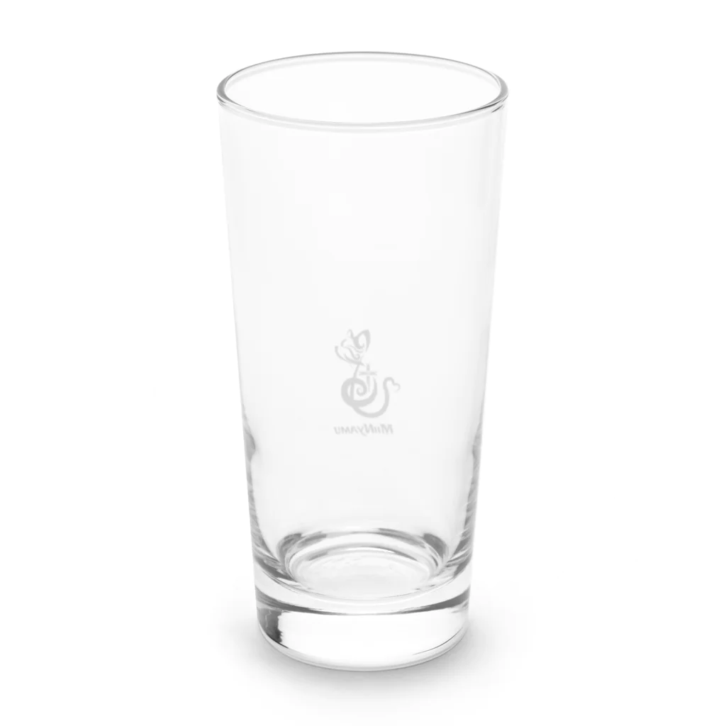 🐈‍⬛MiiNyamu🎼のMiiNyamu  Alpha Long Sized Water Glass :back