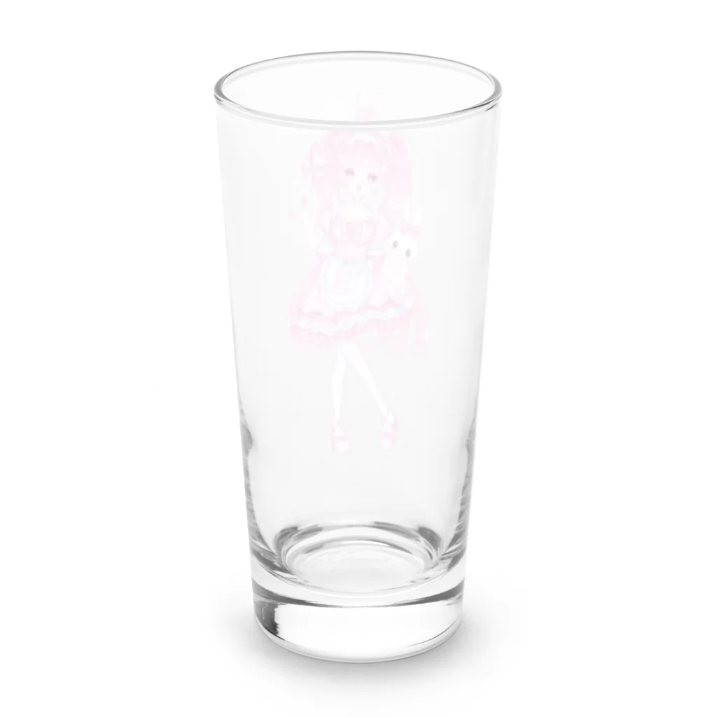 ♡みるく♡のウ殺みるく Long Sized Water Glass :back