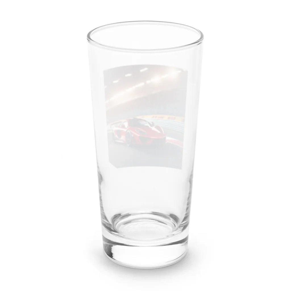 hamuevoのナイトサーキット Long Sized Water Glass :back