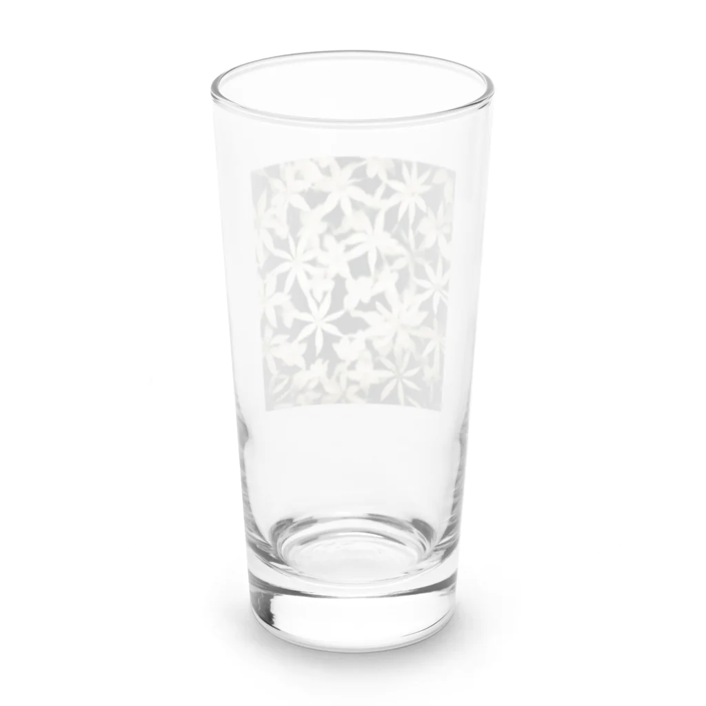 ituituの花柄ファッション Long Sized Water Glass :back