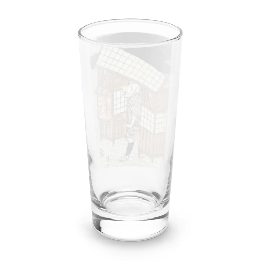 karekore_の江戸のそば屋 Long Sized Water Glass :back