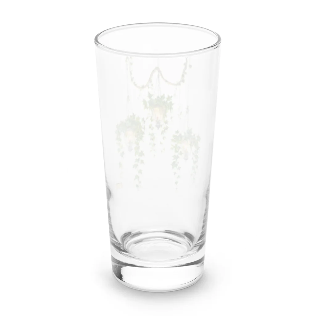 TANBI Every Home DecorのFlower chandelier アイビー Long Sized Water Glass :back