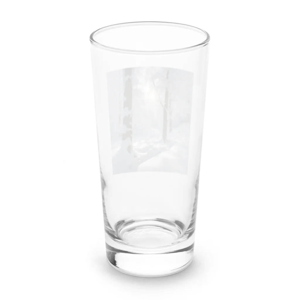 Atrantickの美しい雪景色グッズ Long Sized Water Glass :back