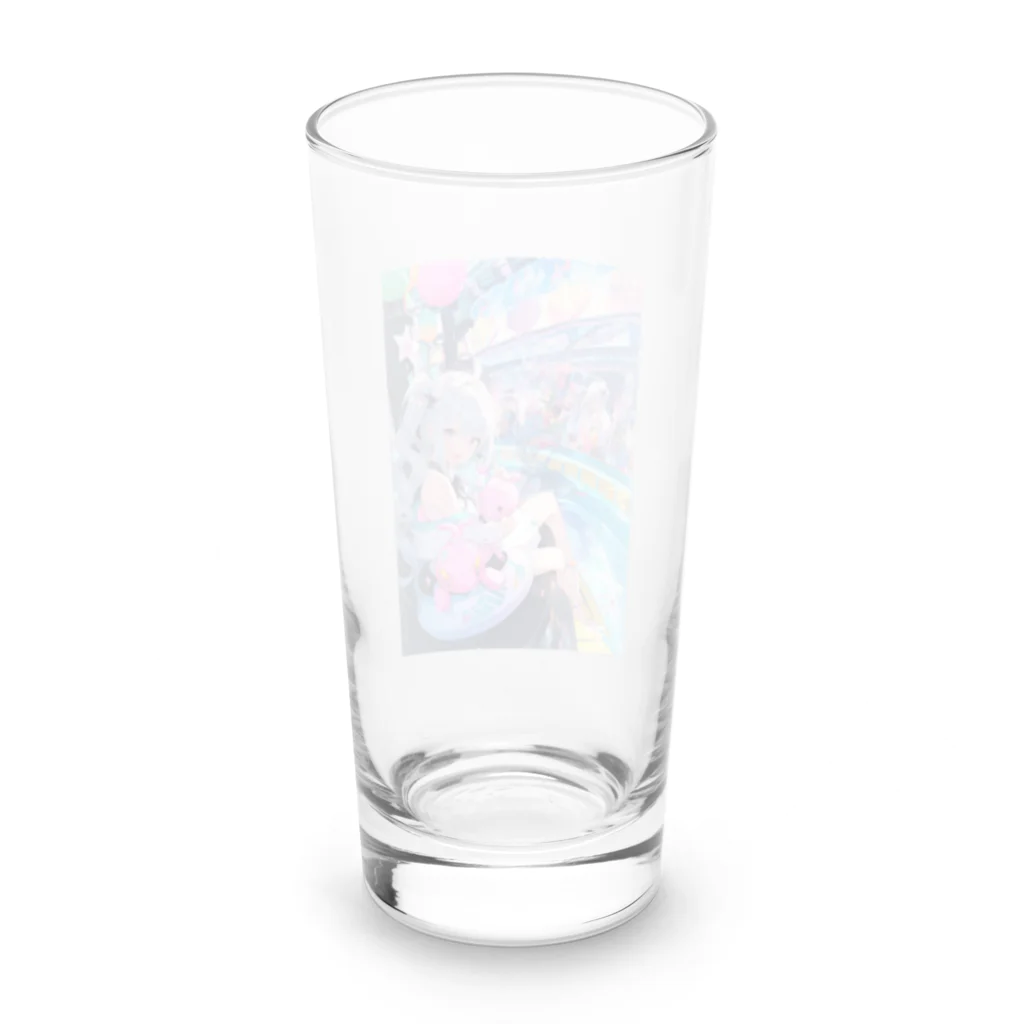 AQUAMETAVERSEのシ一バラダイスで遊ぼう　クニちゃん　2496 Long Sized Water Glass :back