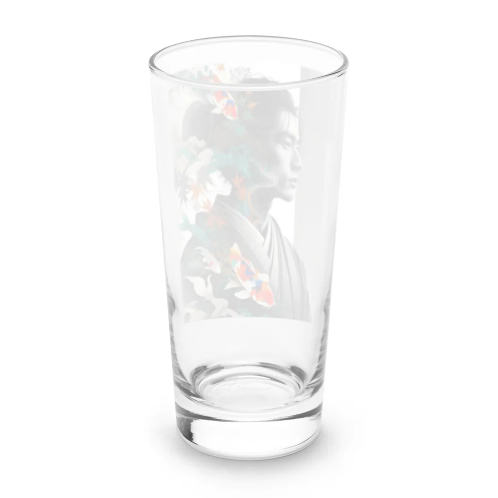 PABUROの美男子 Long Sized Water Glass :back