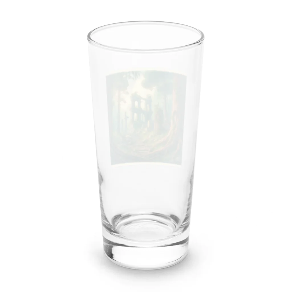 バナナシェアハウスの幻想の古代遺跡 Long Sized Water Glass :back