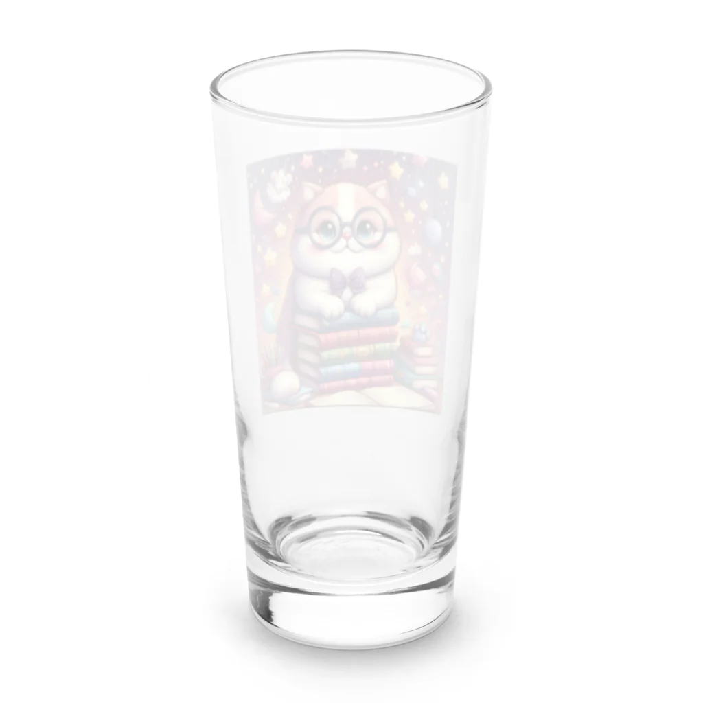 Akiraの猫 Long Sized Water Glass :back