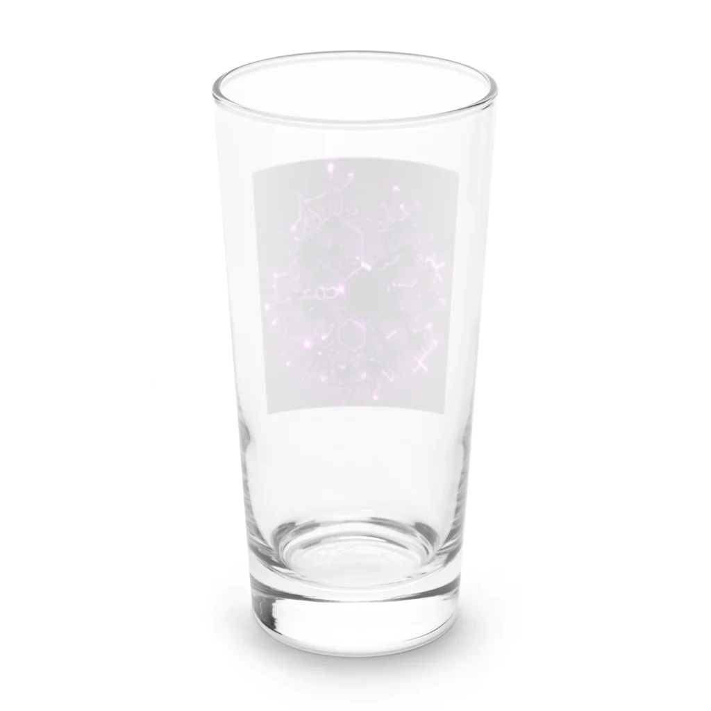 Suiker＠AI生成画像屋さんのサイバーパンク構造式１ Long Sized Water Glass :back