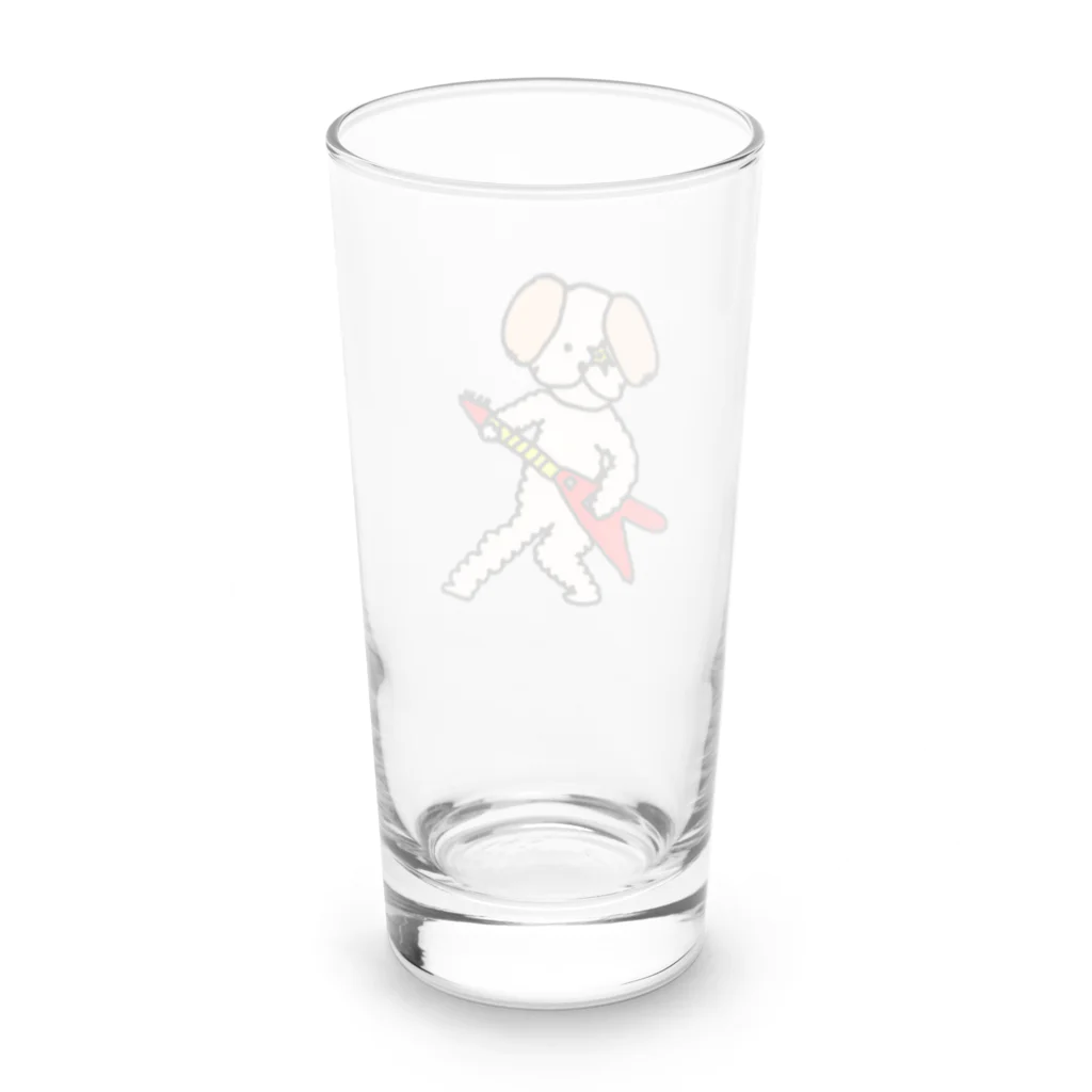 チワシーのくるみのチワシーのバンドマン Long Sized Water Glass :back