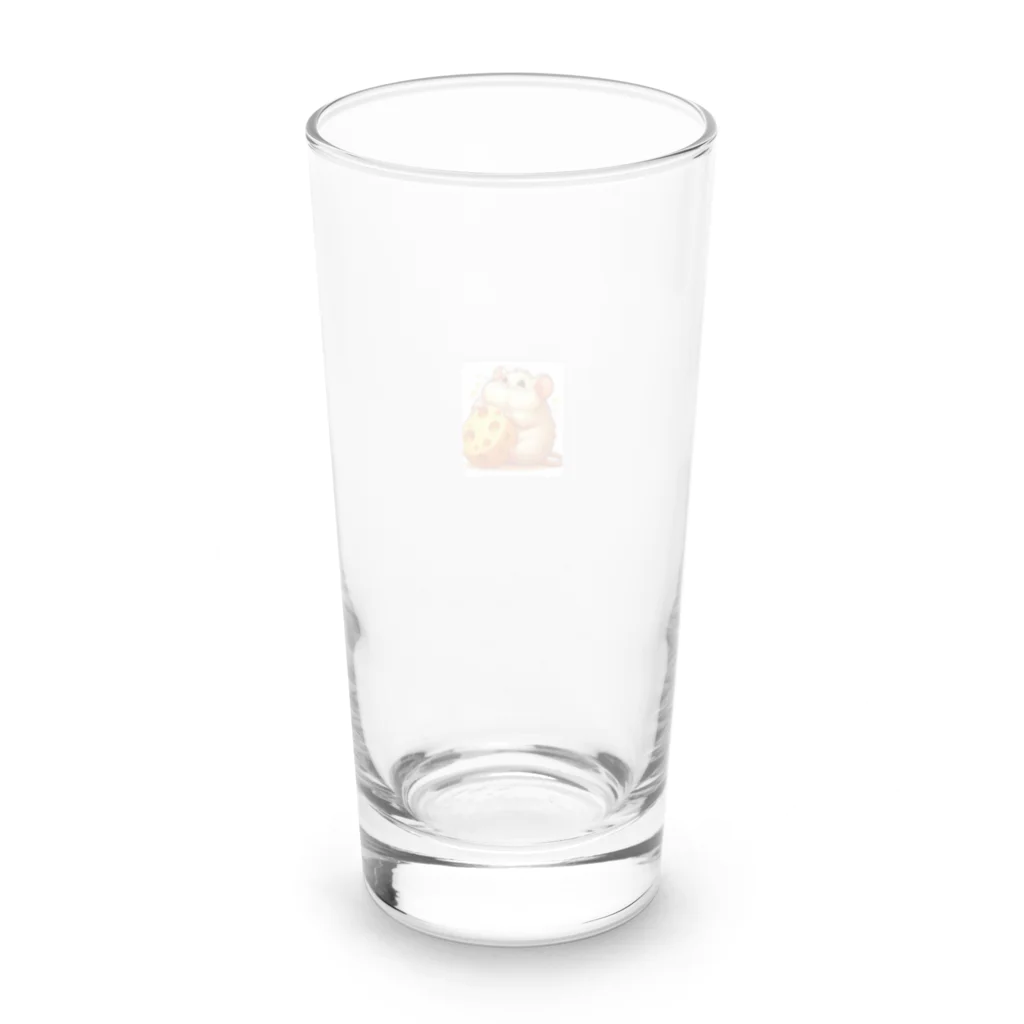 kyokingのでぶっちょネズミ Long Sized Water Glass :back