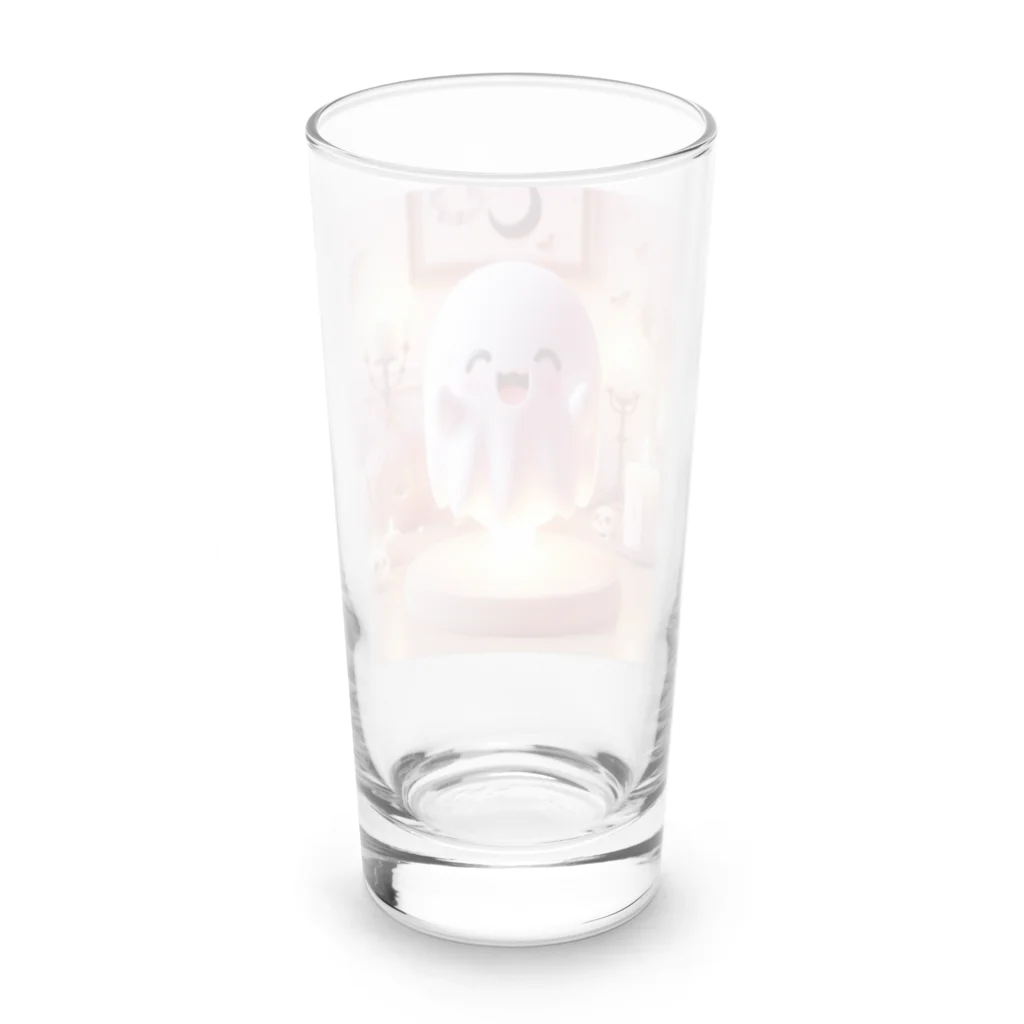 終わらない夢🌈の可愛いオバケ👻ちゃん💞 Long Sized Water Glass :back