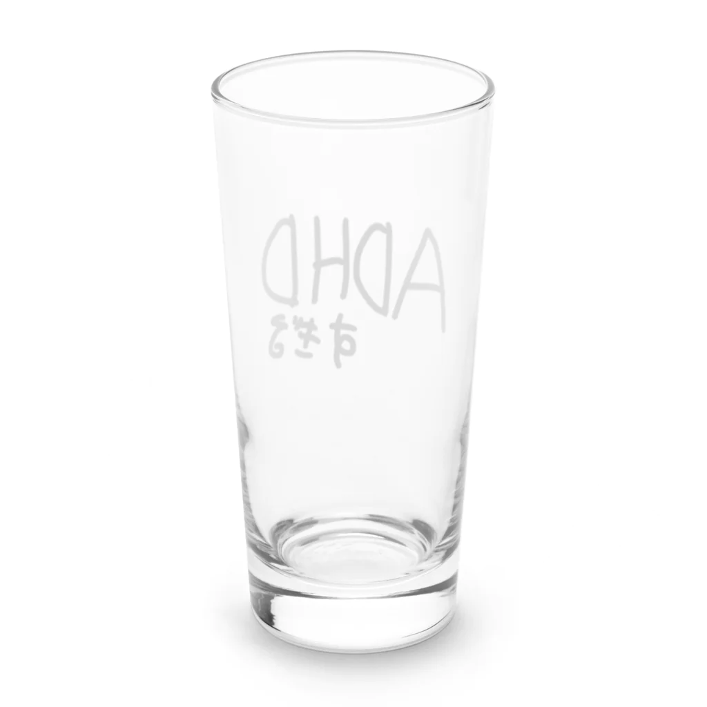 僕のshopの発達障害によるADHDすぎる。 Long Sized Water Glass :back