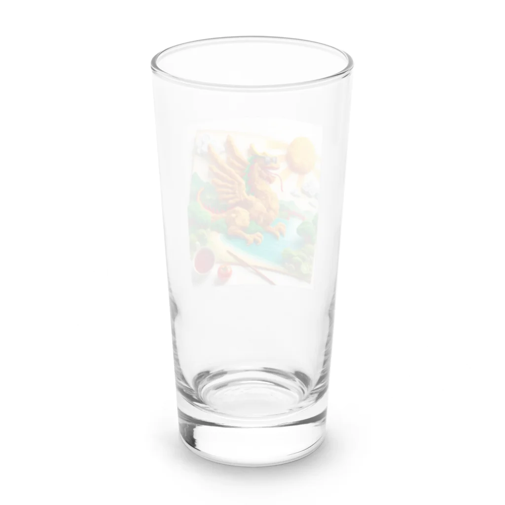 ハピShopのフライドラゴン Long Sized Water Glass :back