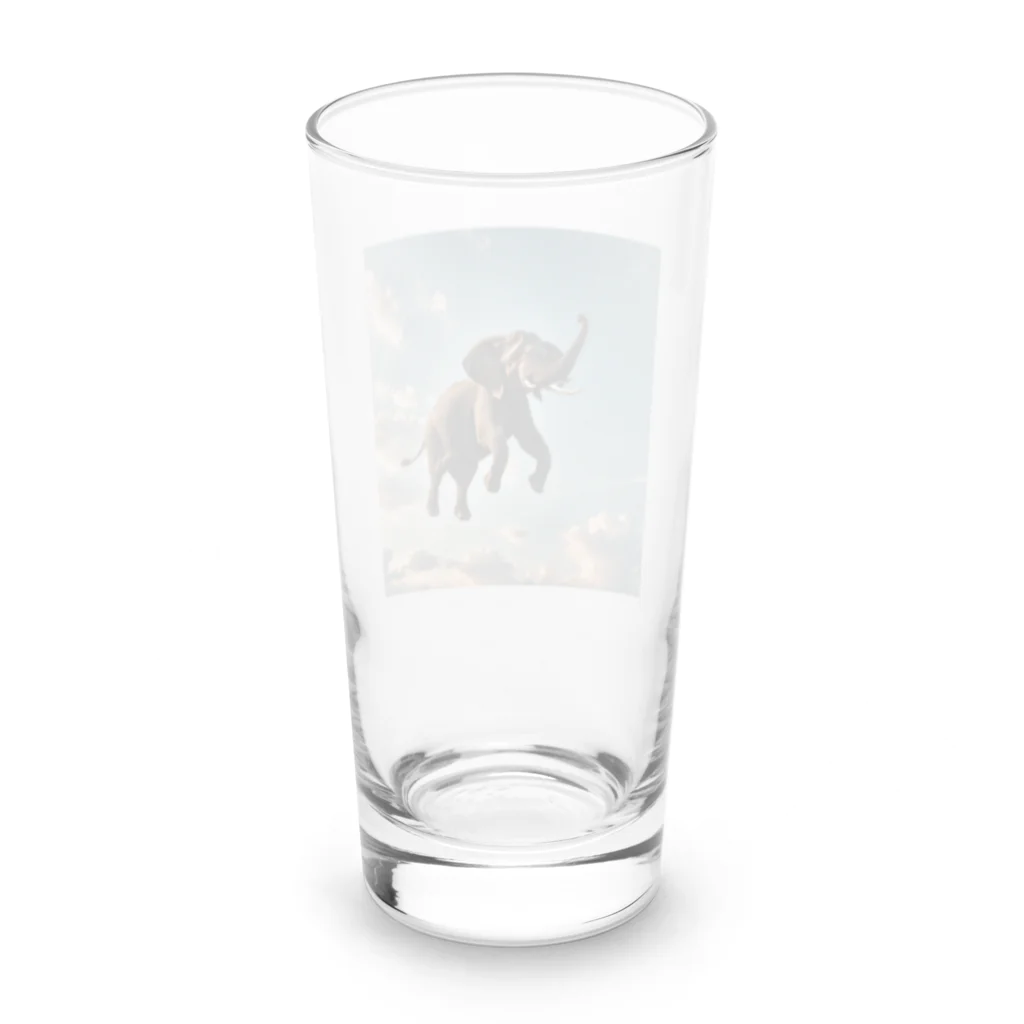 Dragon Designのエレファントインザスカイ Long Sized Water Glass :back