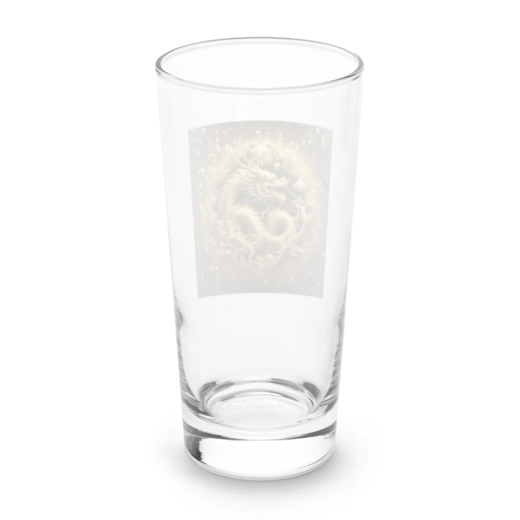 hitoshi777の金運上昇！　最強の富の象徴『黄龍』 Long Sized Water Glass :back