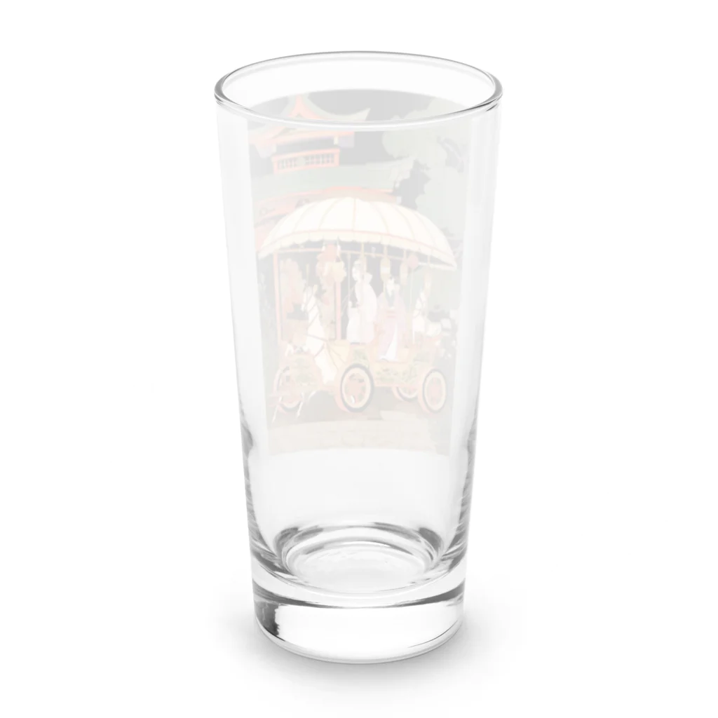 AQUAMETAVERSEの遊覧を楽しむ　クニちゃん　2496 Long Sized Water Glass :back