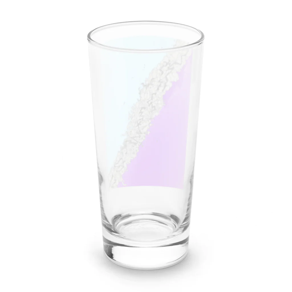 BEYOND_BEYONDの紫浄土 ロンググラス反対面