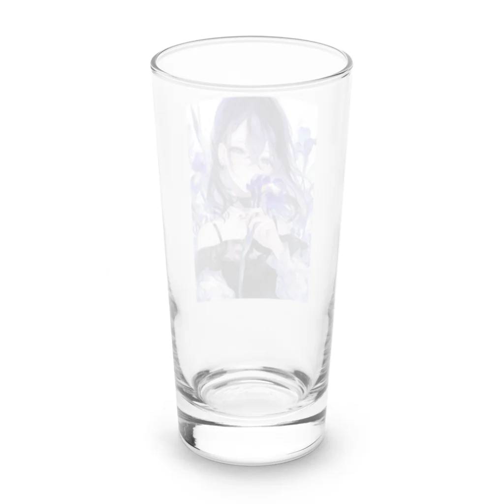 AQUAMETAVERSEの花菖蒲の優美な香り　BLUE PLUM  691 Long Sized Water Glass :back