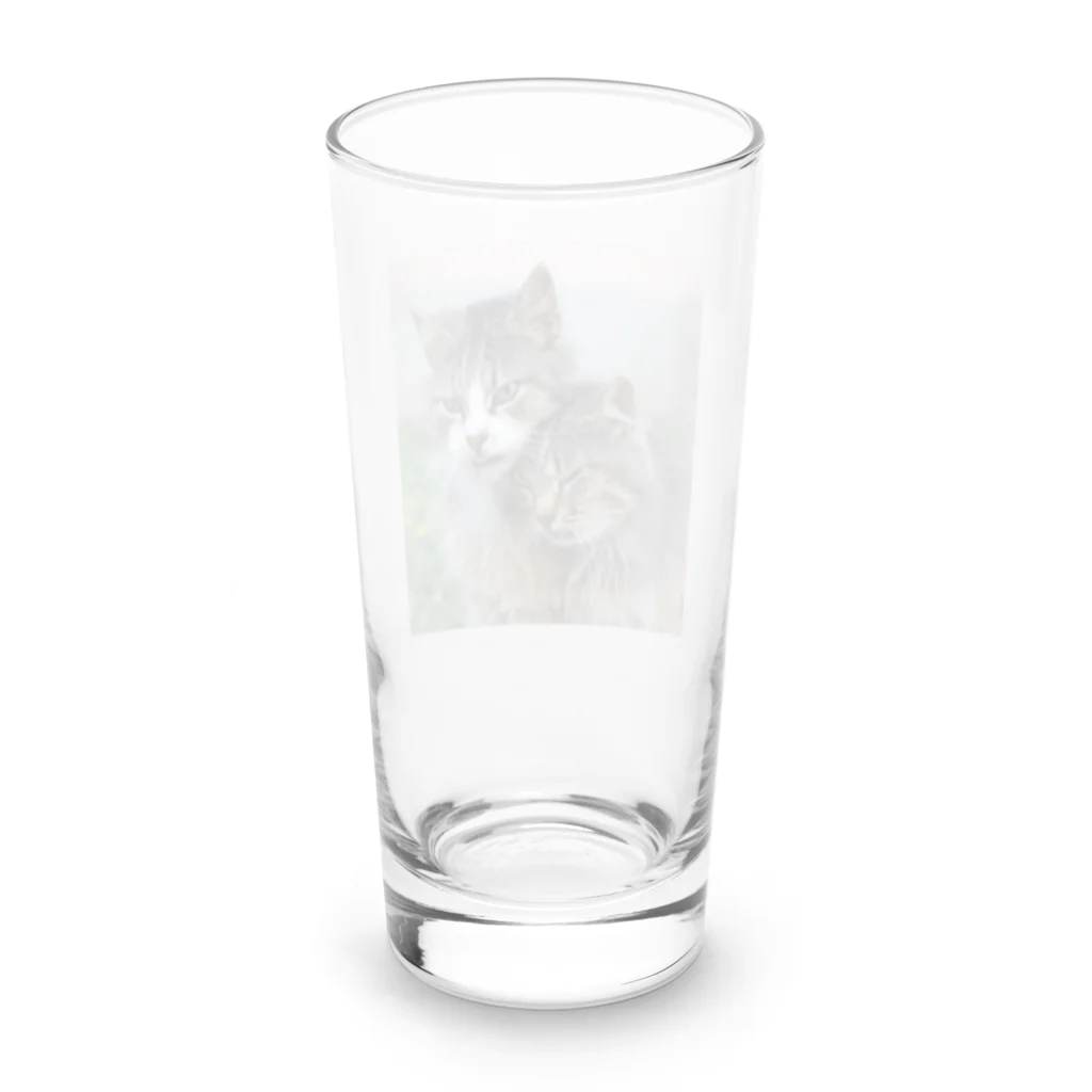 ニゴ猫　shopの愛だろう愛 Long Sized Water Glass :back