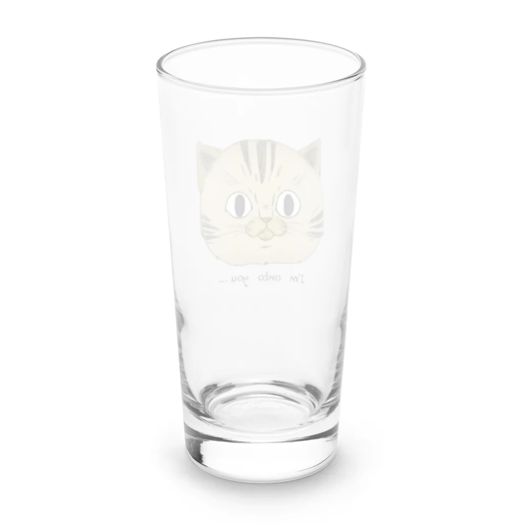 NaNa’s SHOP 🐾のお見通し猫　🐾 Long Sized Water Glass :back