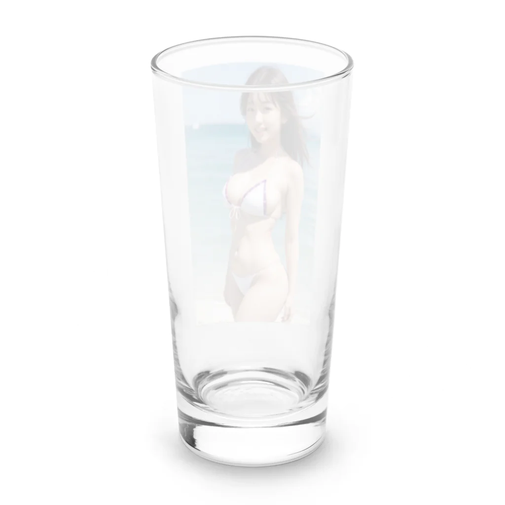 kamakirin011のAI美女の水着姿 005 Long Sized Water Glass :back