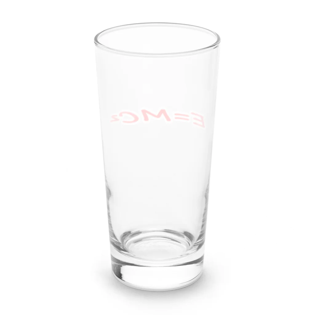 にゃんこ王子のにゃんこ王子 E=MC² Long Sized Water Glass :back