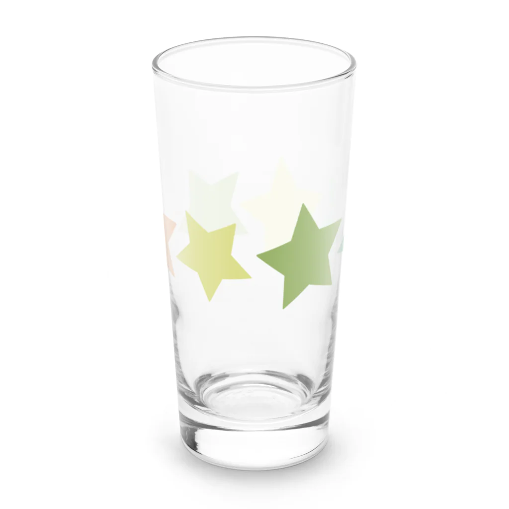 つきしょっぷのくすみカラーの星 Long Sized Water Glass :back