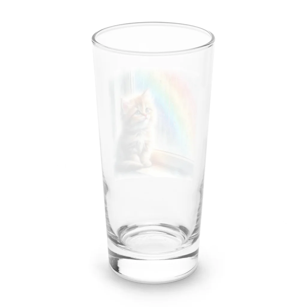 Akiraの猫 Long Sized Water Glass :back