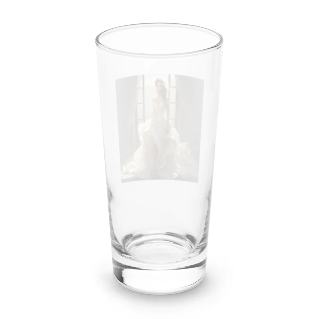 AQUAMETAVERSEのウエデｲングドレス　なでしこ1478 Long Sized Water Glass :back