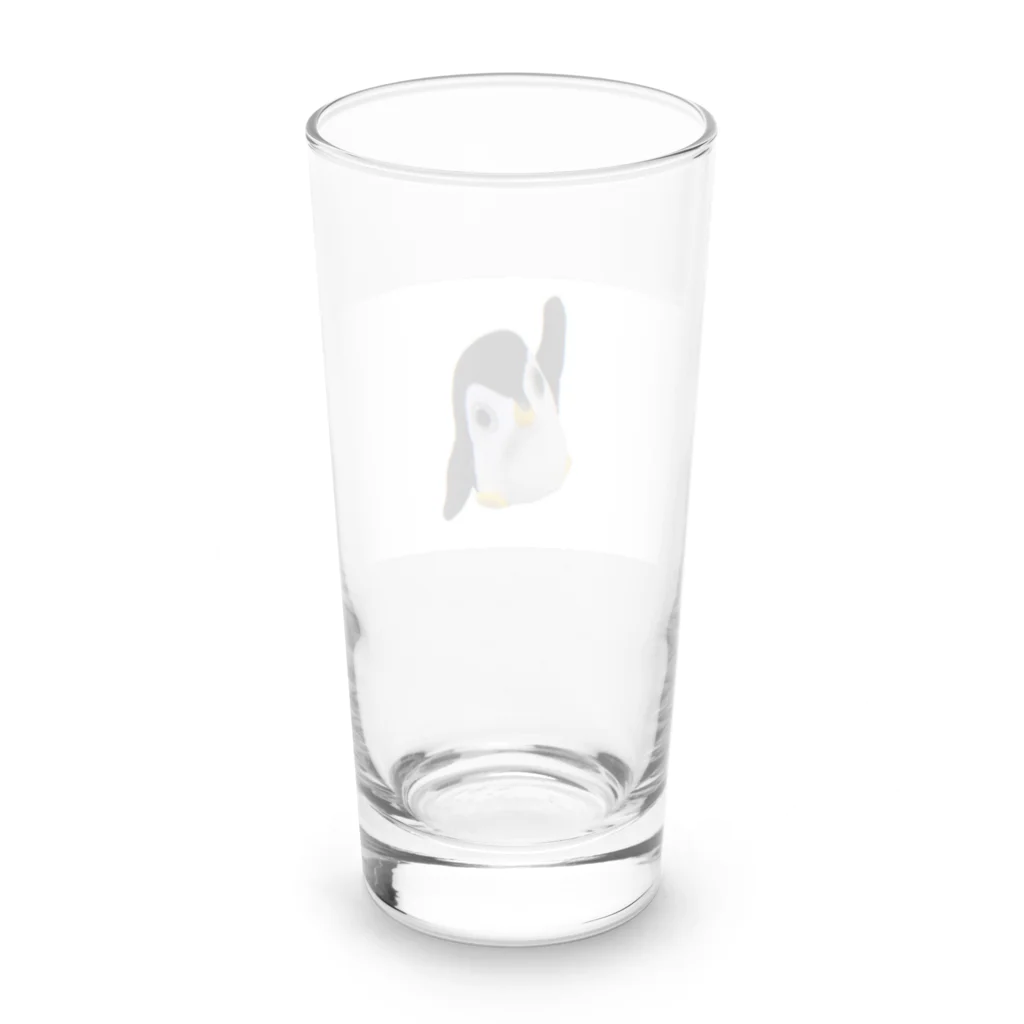 yisのゆるかわペンギン Long Sized Water Glass :back