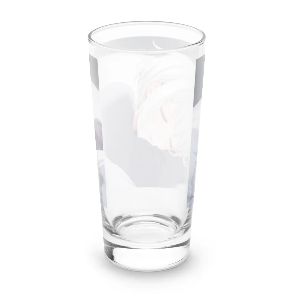 nemururukaの第２弾nemururukaグッズ Long Sized Water Glass :back