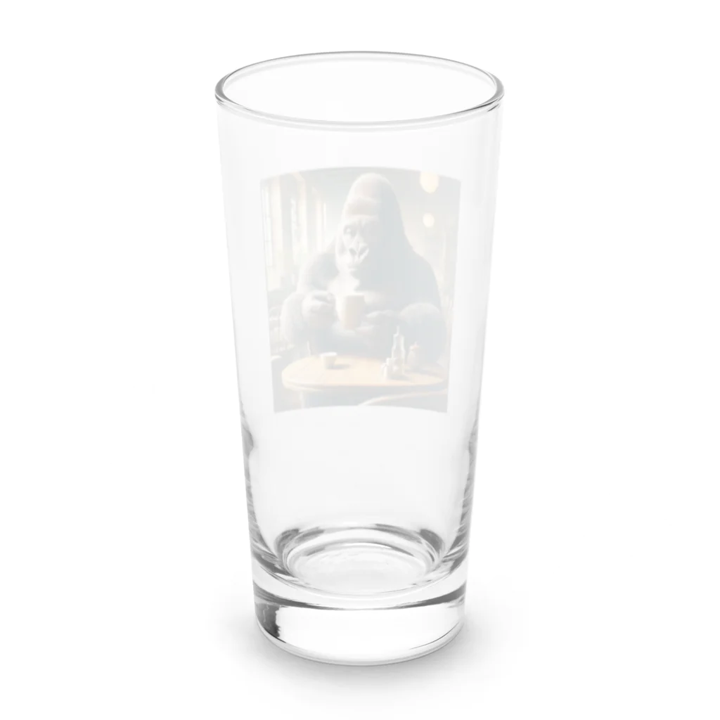 strange life of animalsのちょっと一息 Long Sized Water Glass :back