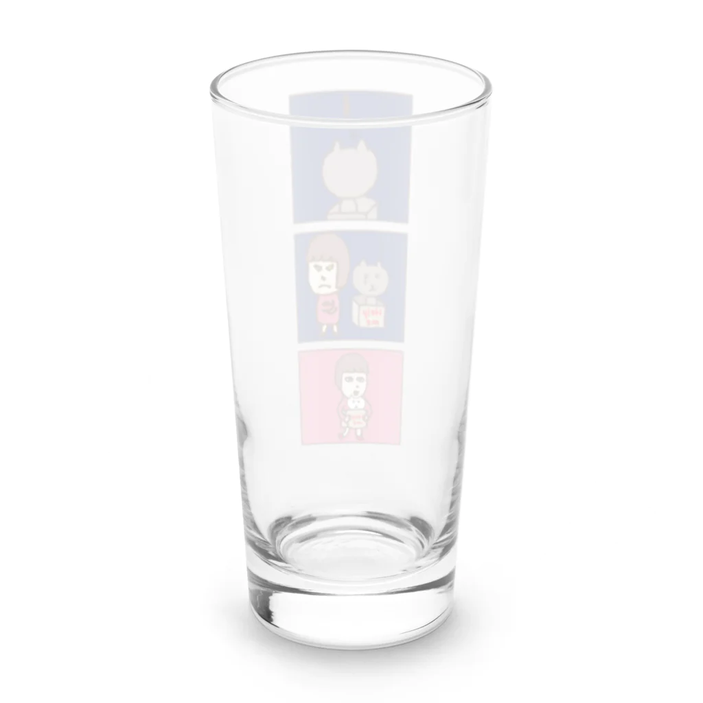 oniyanma64の猫と私と Long Sized Water Glass :back