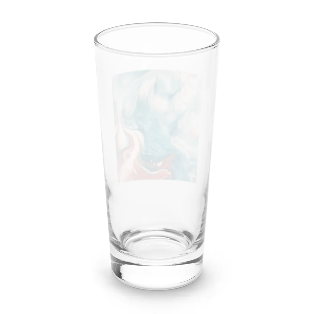 R-mayの鮮やかなマーブル Long Sized Water Glass :back