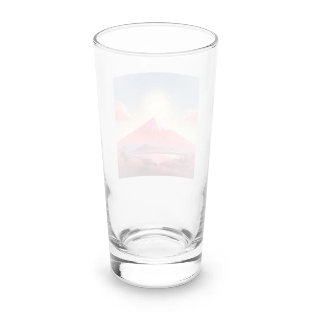 AQUAMETAVERSEの赤富士希望の印　なでしこ1478 ロンググラス反対面