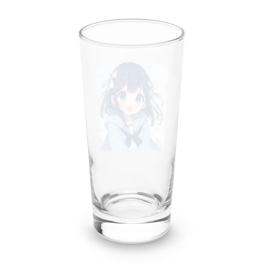 Gray’s shopのそらちゃん Long Sized Water Glass :back
