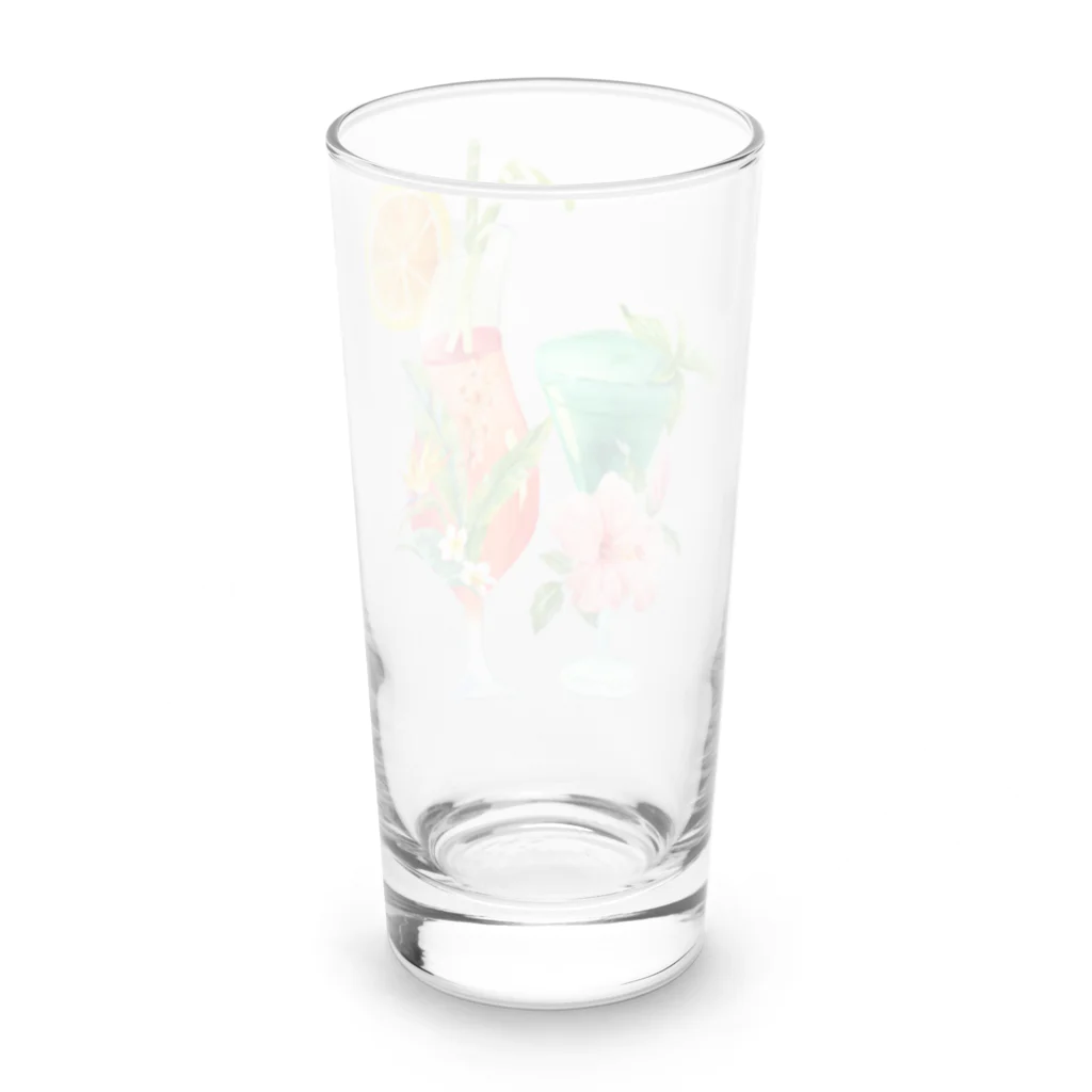 きら星のトロピカルジュース Long Sized Water Glass :back