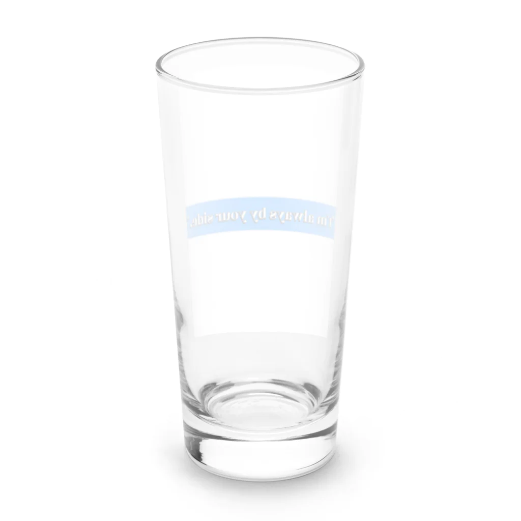 tatuo999のいつも側にいるよ Long Sized Water Glass :back