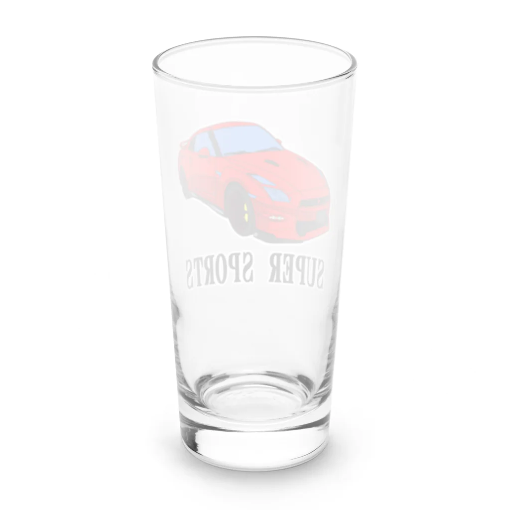 にゃんこ王子のにゃんこ王子 スーパースポーツ０２ Long Sized Water Glass :back