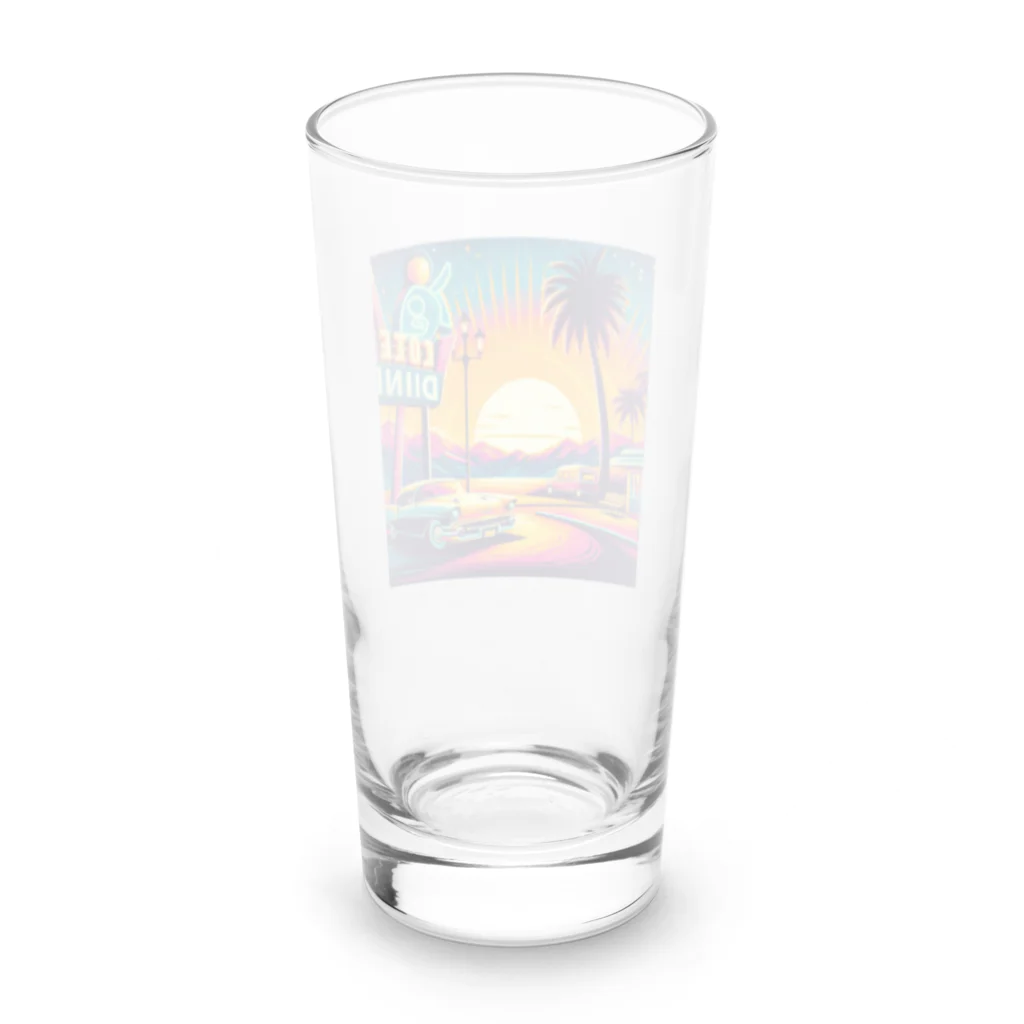 Rmの80's Long Sized Water Glass :back