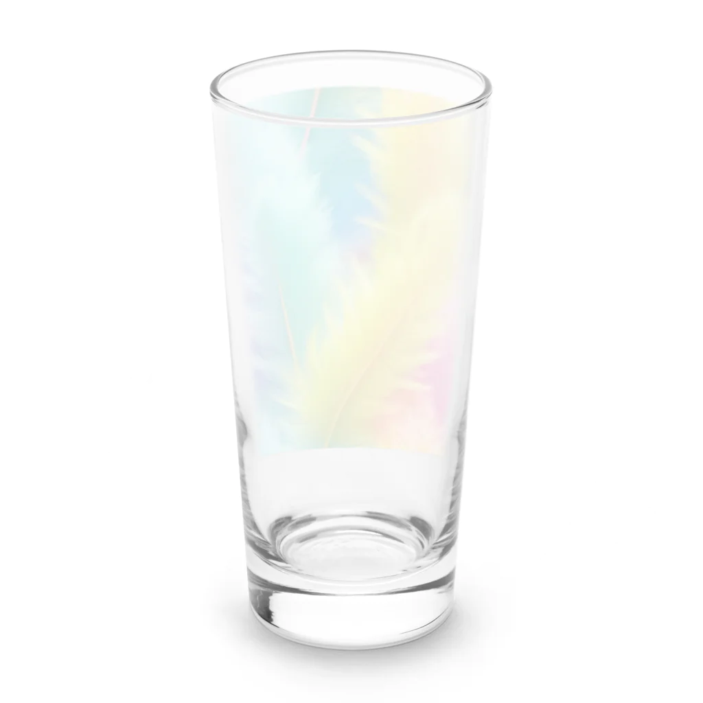 chan-takehaniの羽根のカレイドスコープ Long Sized Water Glass :back