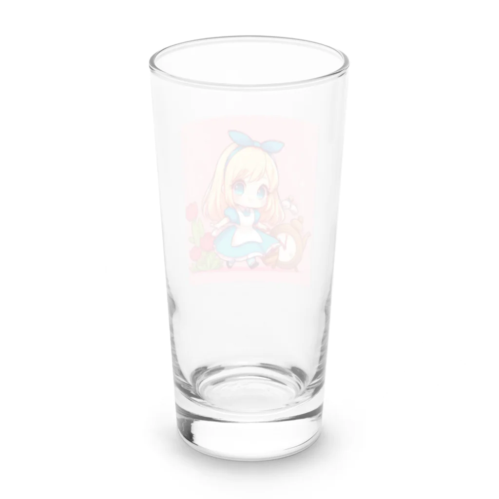 xsayaxの不思議の国のアリス少女 Long Sized Water Glass :back