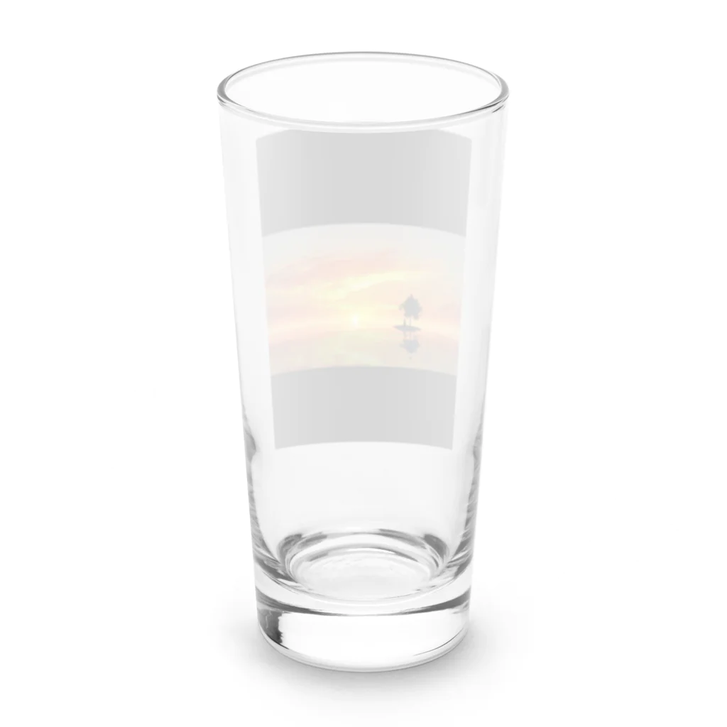 milの雨上がりの静寂 Long Sized Water Glass :back