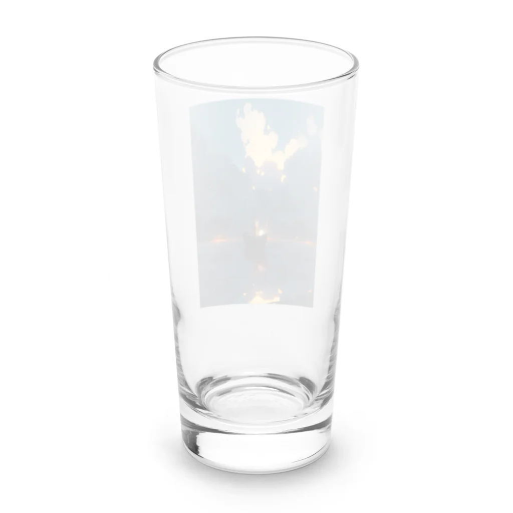 AQUAMETAVERSEの漁り火　なでしこ1478 Long Sized Water Glass :back