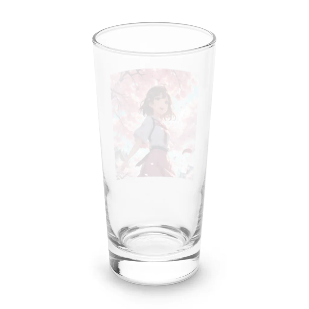 ここのよていの桜の季節 Long Sized Water Glass :back