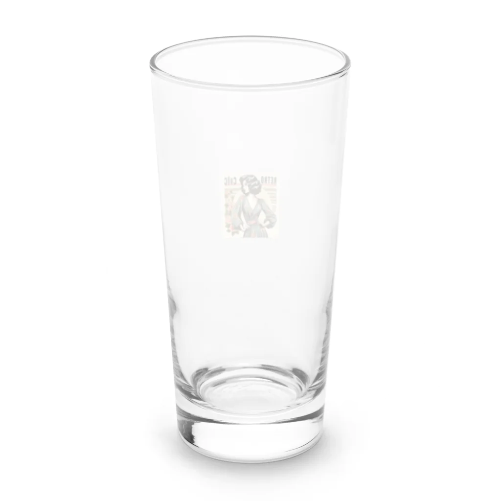 エスデスのヴィンテージファッション Long Sized Water Glass :back