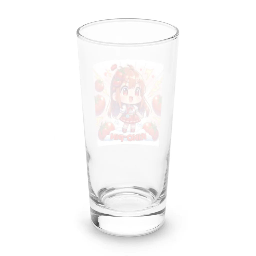 bottaの可愛い、トマト、RIKO-PIN入り Long Sized Water Glass :back