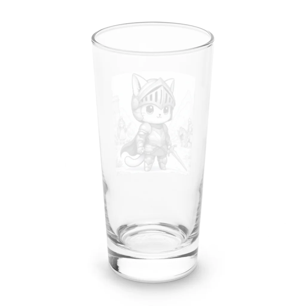 われらちきゅうかぞくのナイト キャッツ(Knight Cats) Long Sized Water Glass :back