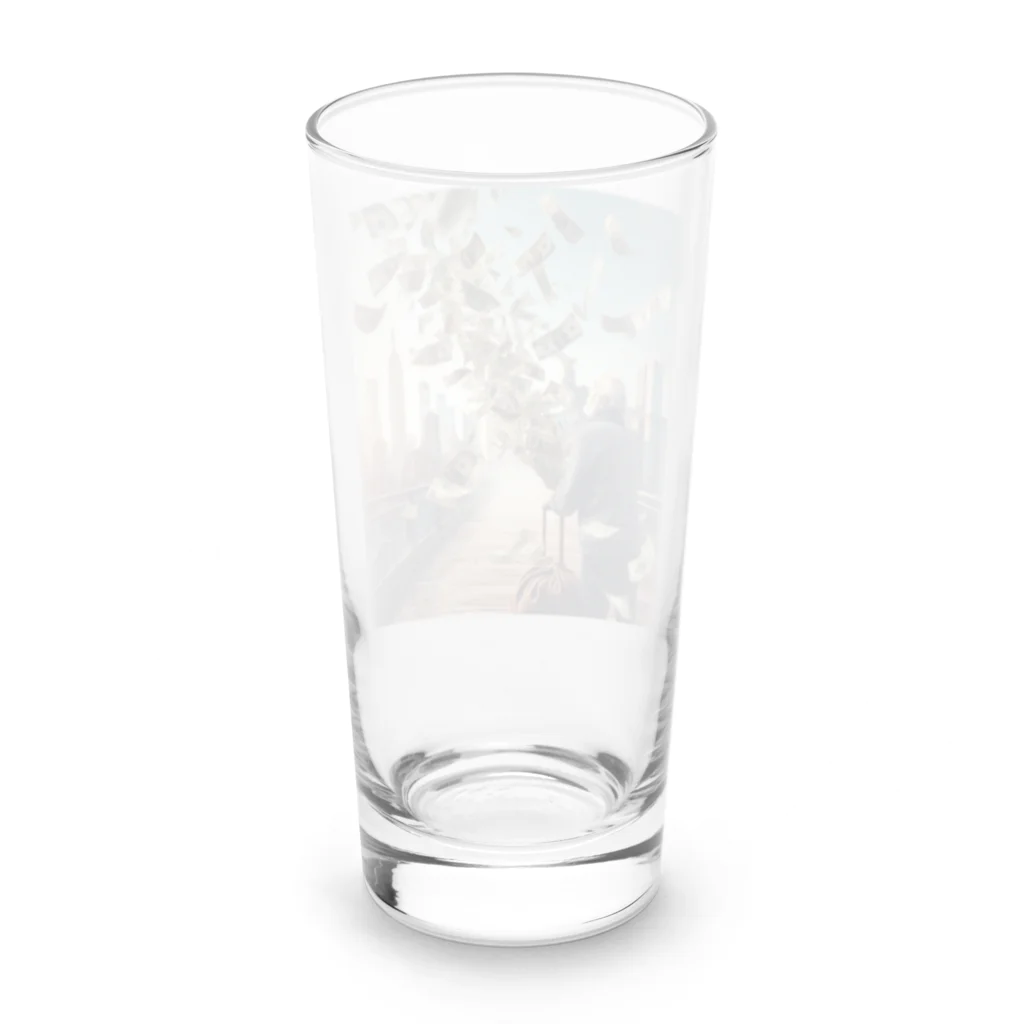 yeagerのmoney Long Sized Water Glass :back