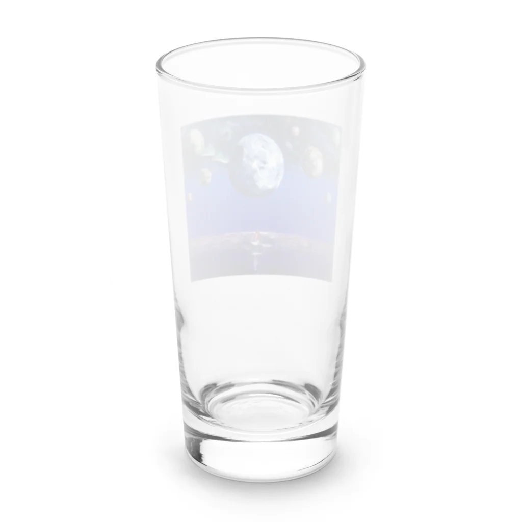 マイティーの展示会場の明来る日 Long Sized Water Glass :back